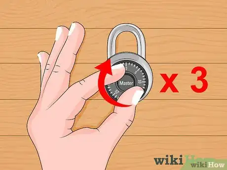 Image titled Crack a "Master Lock" Combination Lock Step 2